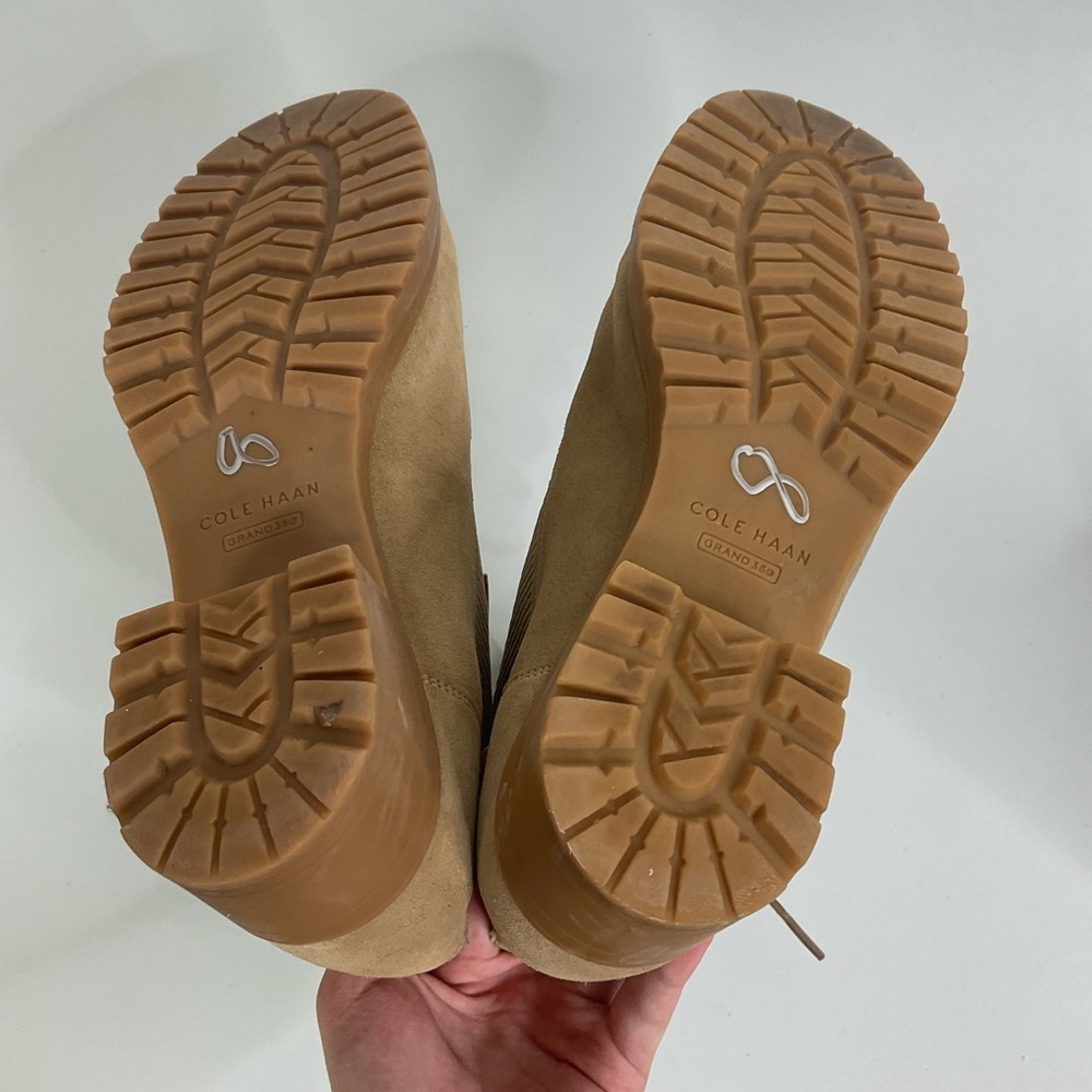 Cole Haan Camea II‎ Combat Boots Size 9.5 - Picture 6 of 8